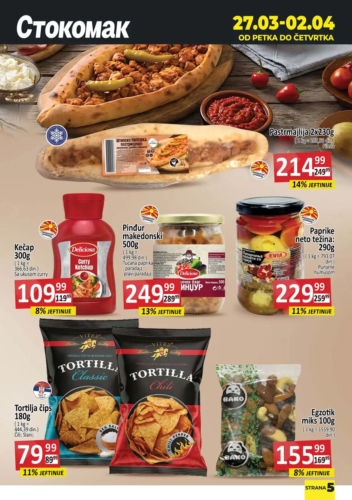 Stokomak katalog sredstva za domaćinstvo – proizvodi za čišćenje i održavanje na akciji
