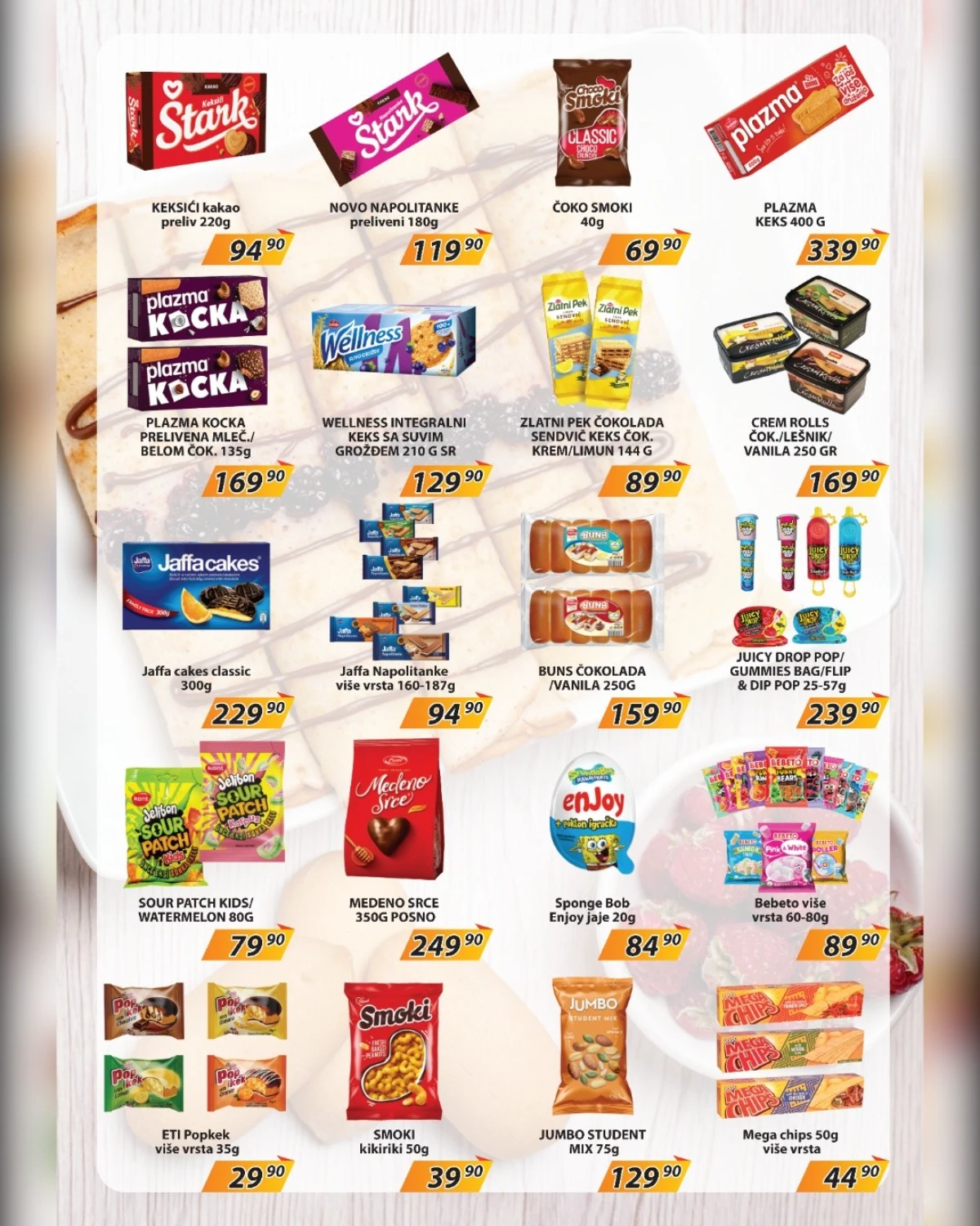 Šumadija Market katalog 01–31.05.2026 strana 5 sniženja napici i hemija