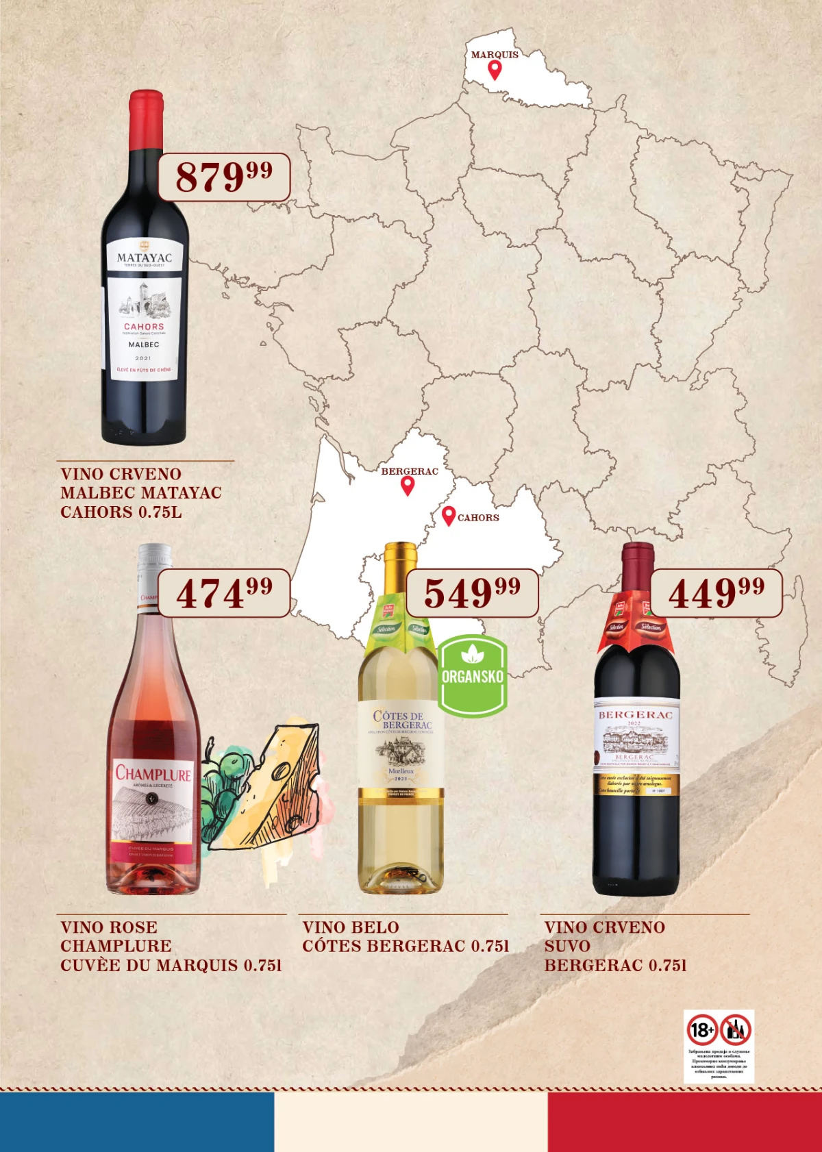 Super VERO Belle France katalog – akcijska ponuda francuskih proizvoda.