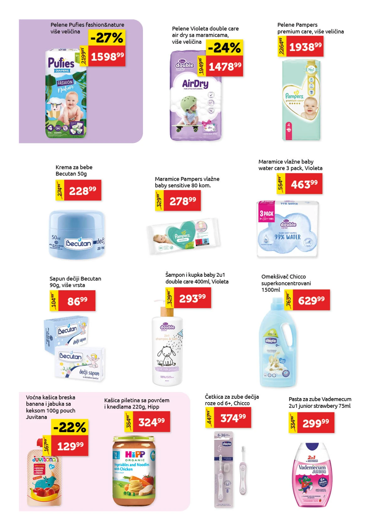 Sredstva za čišćenje doma na akciji