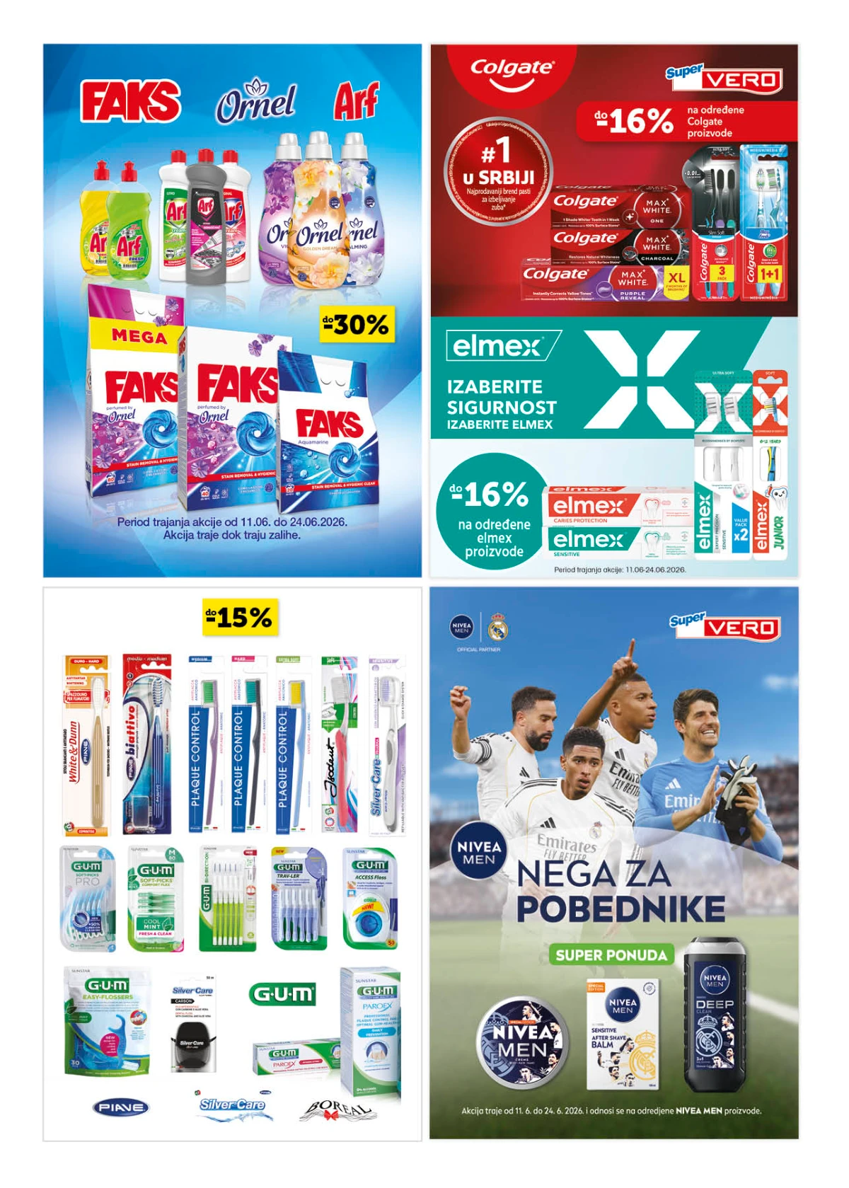 Kozmetika i proizvodi za negu kože na akciji