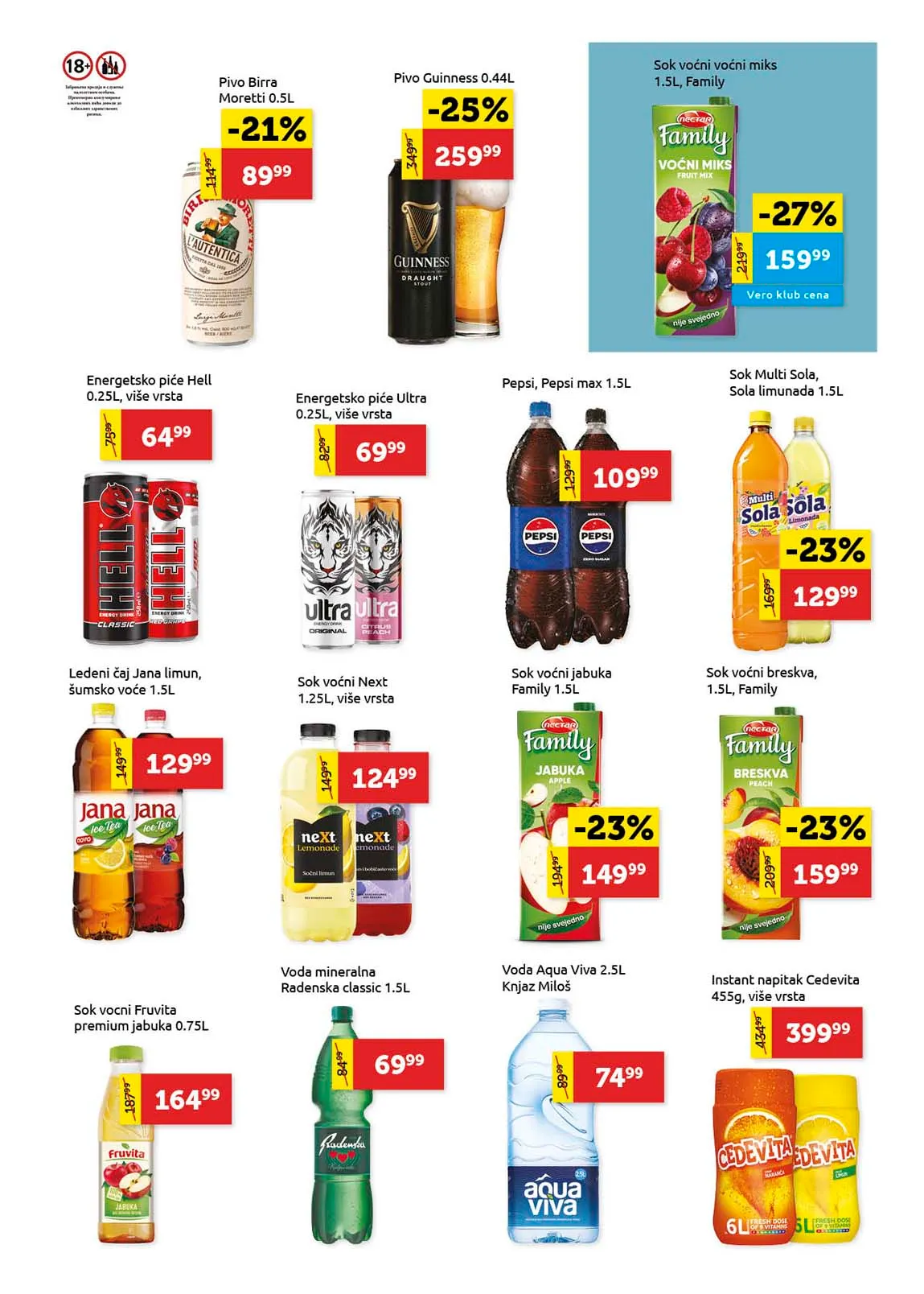 Super Vero Kataloška ponuda sniženja