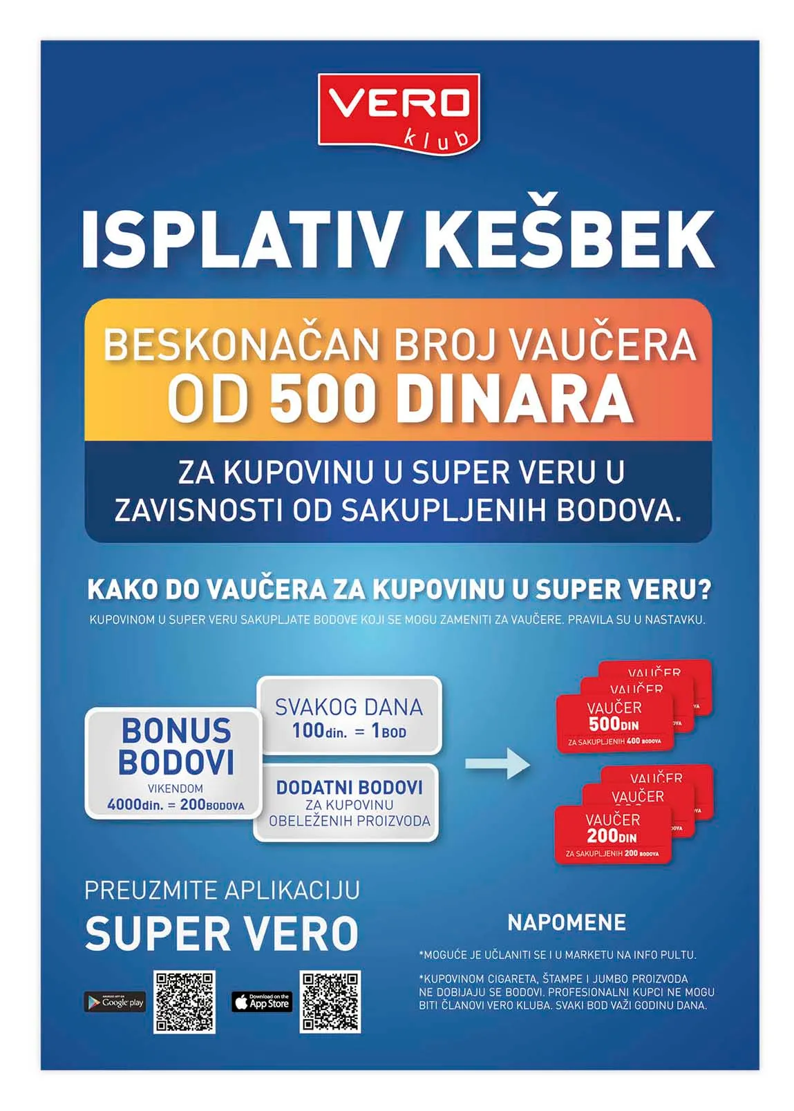 Super Vero Kataloška ponuda sniženja