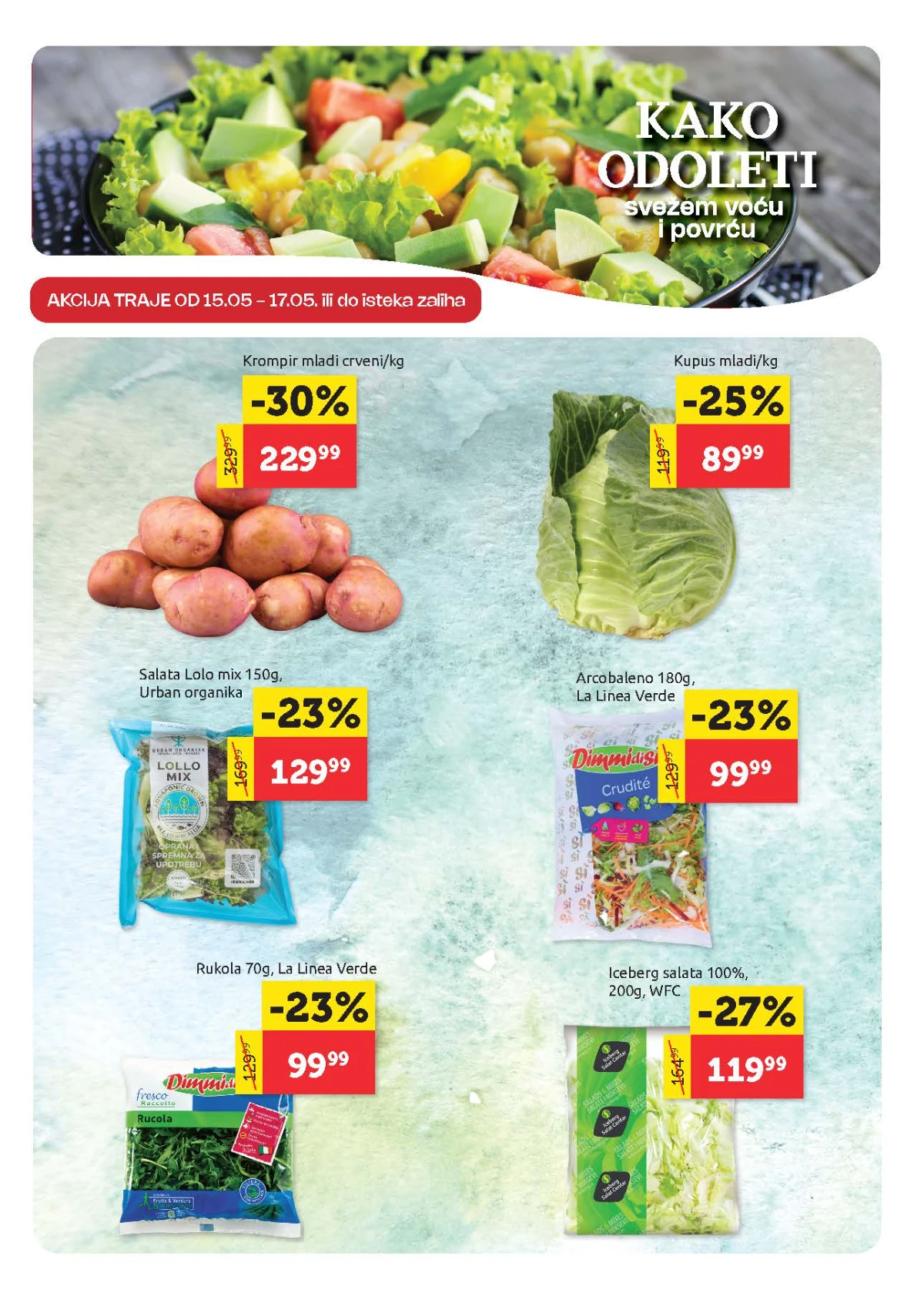 Super Vero katalog 14-27.05.2026 – mladi krompir, kupus i salate na akciji