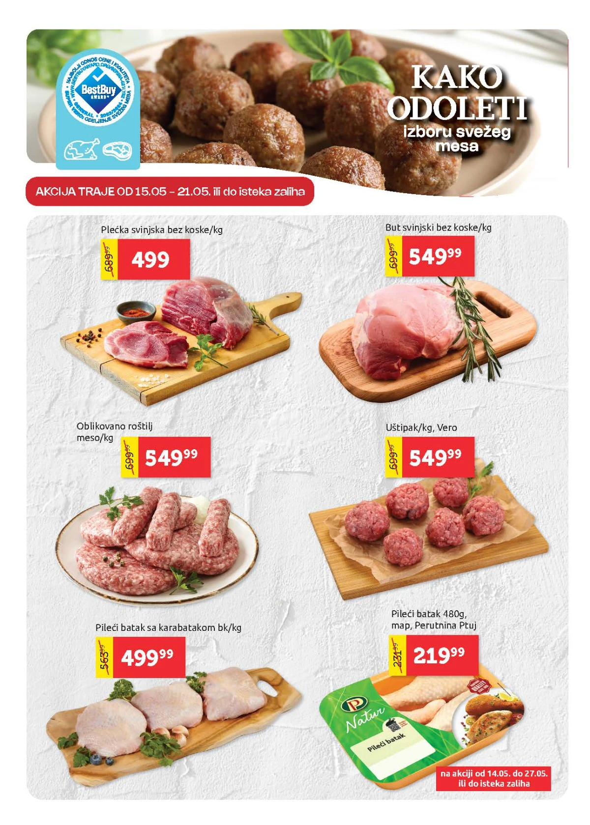 Super Vero katalog 14-27.05.2026 – svinjsko meso i pileći batak na akciji