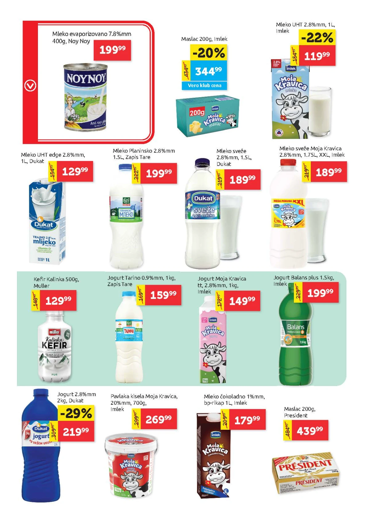 Super Vero katalog 14-27.05.2026 – mleko, jogurt i maslac na akciji