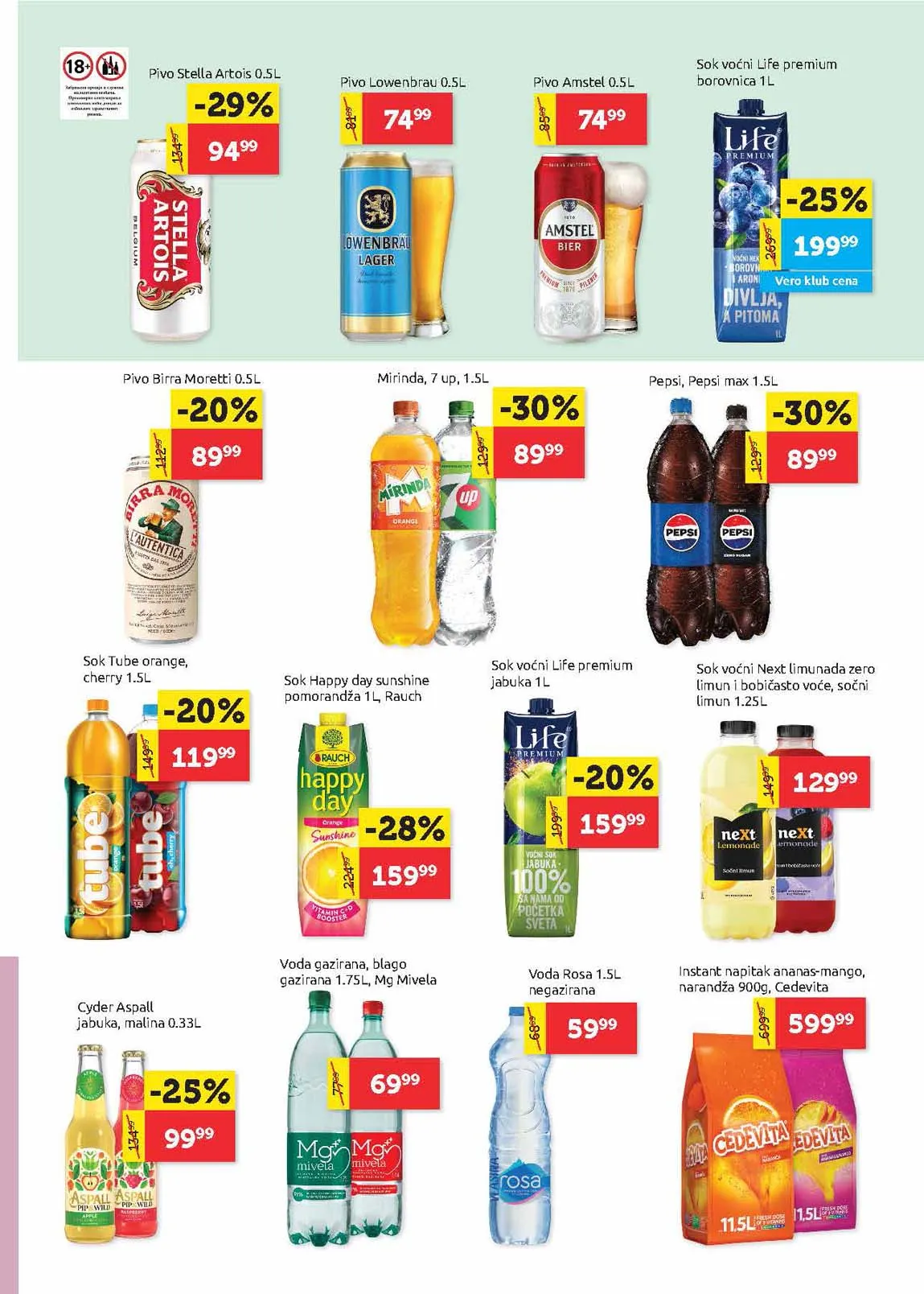 Super Vero Kataloška ponuda sniženja