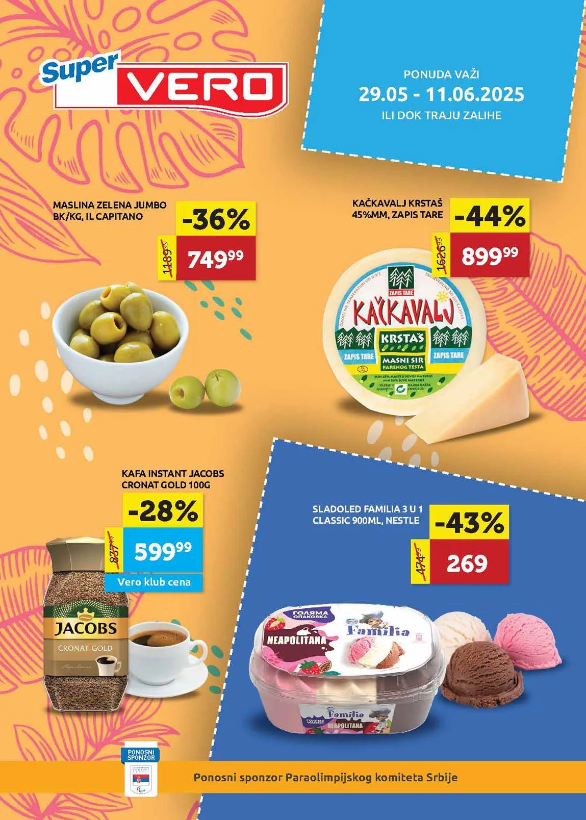 SUPER VERO Akcija Katalog sniženja do 11.06.2025