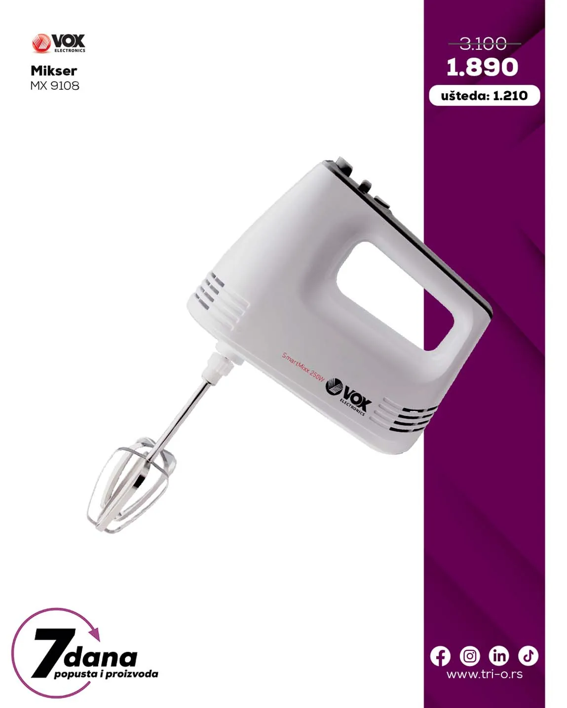 Tri O Akcija katalog snizenja