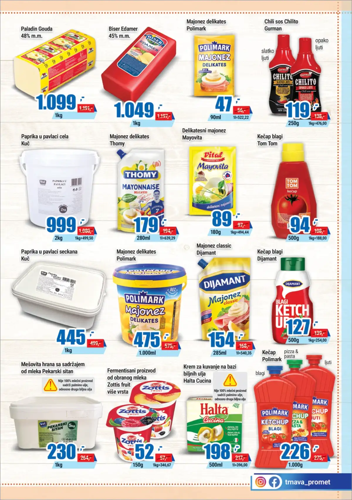 Trnava trgovina Akcija snizenja