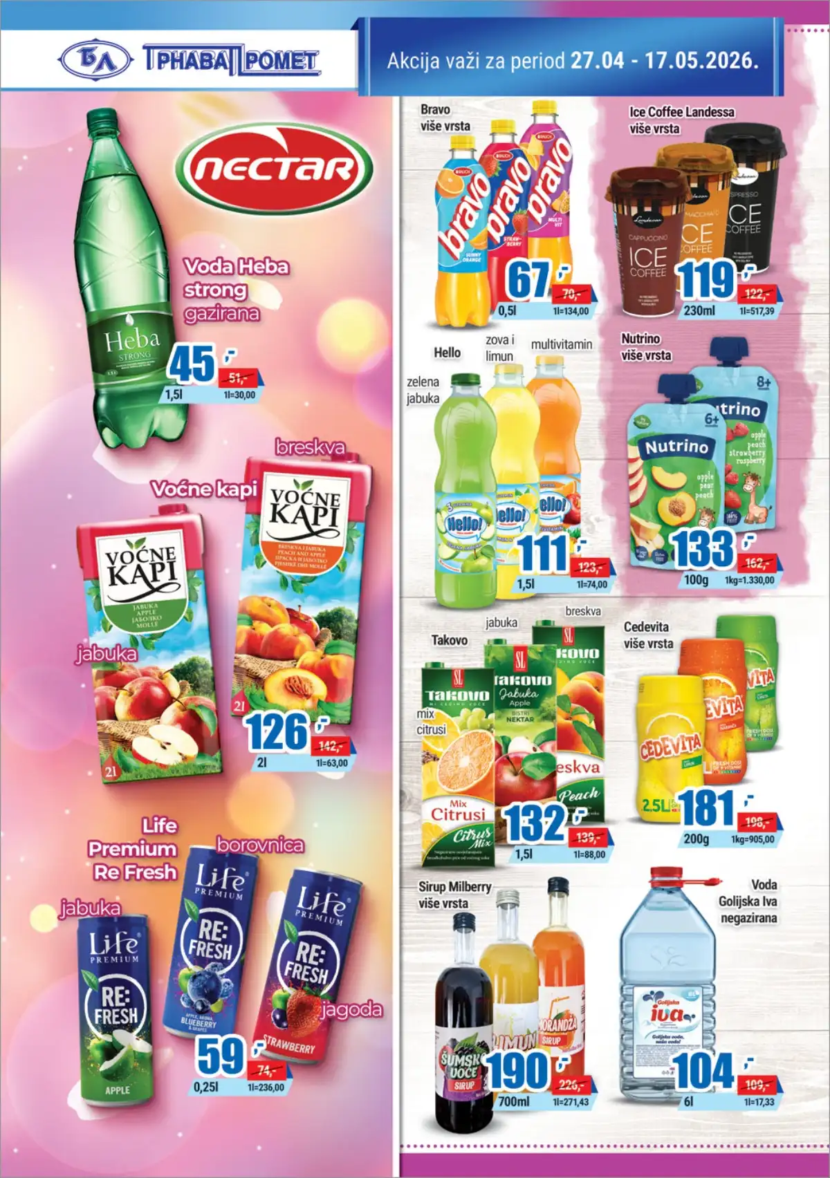 Trnava trgovina Akcija snizenja