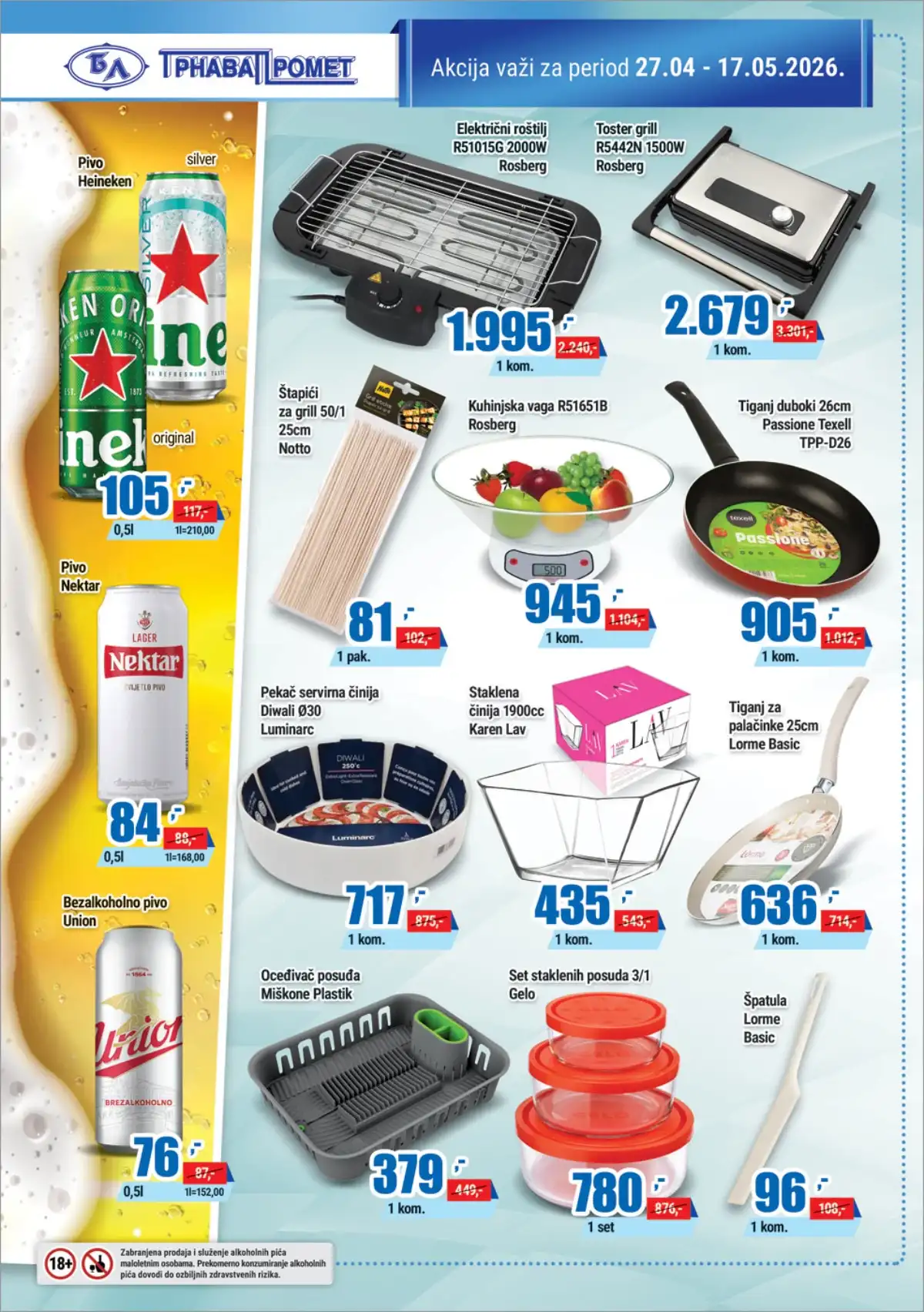 Trnava trgovina Akcija snizenja