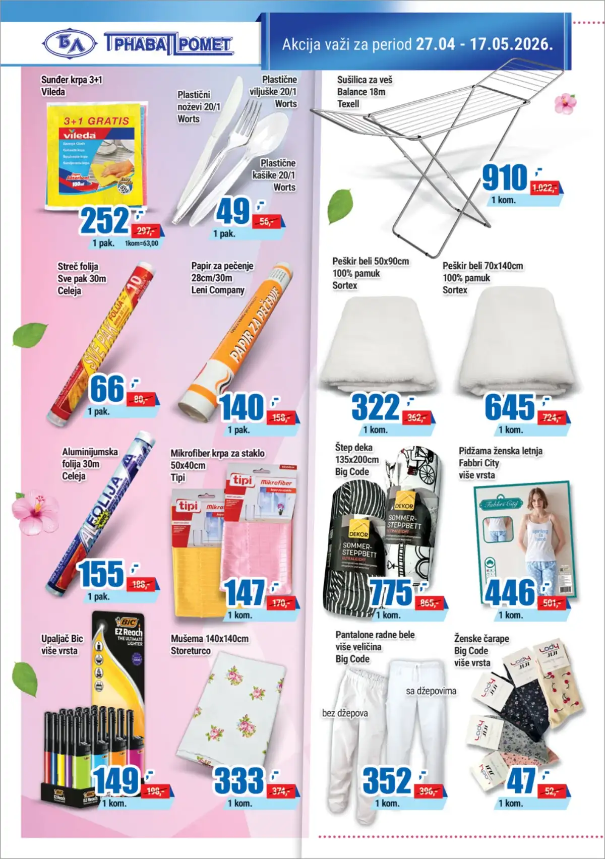 Trnava trgovina Akcija snizenja