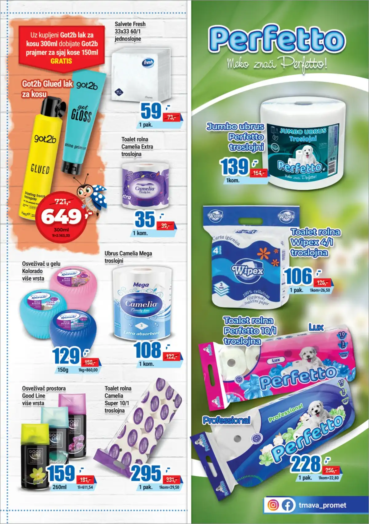 Trnava trgovina Akcija snizenja