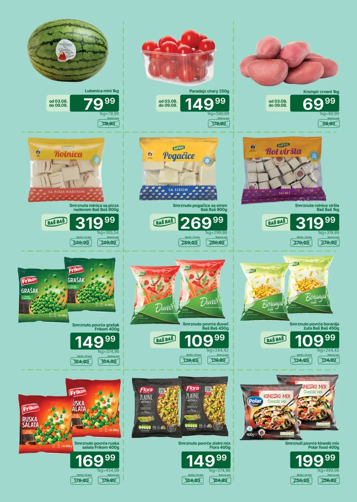 Univerexport katalog – strana 2 sa aktuelnim akcijama i sniženim cenama.