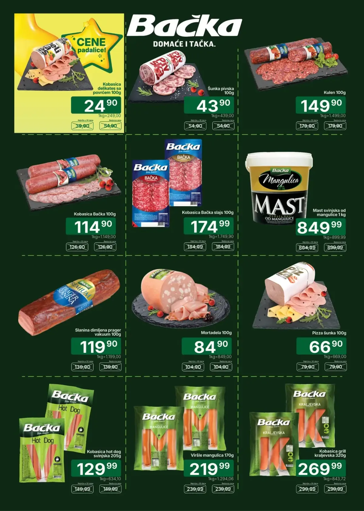 Univerexport katalog – strana 4 sa aktuelnim akcijama i sniženim cenama.
