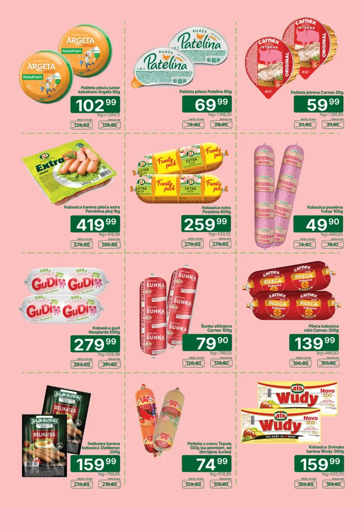 Univerexport katalog – strana 6 sa aktuelnim akcijama i sniženim cenama.