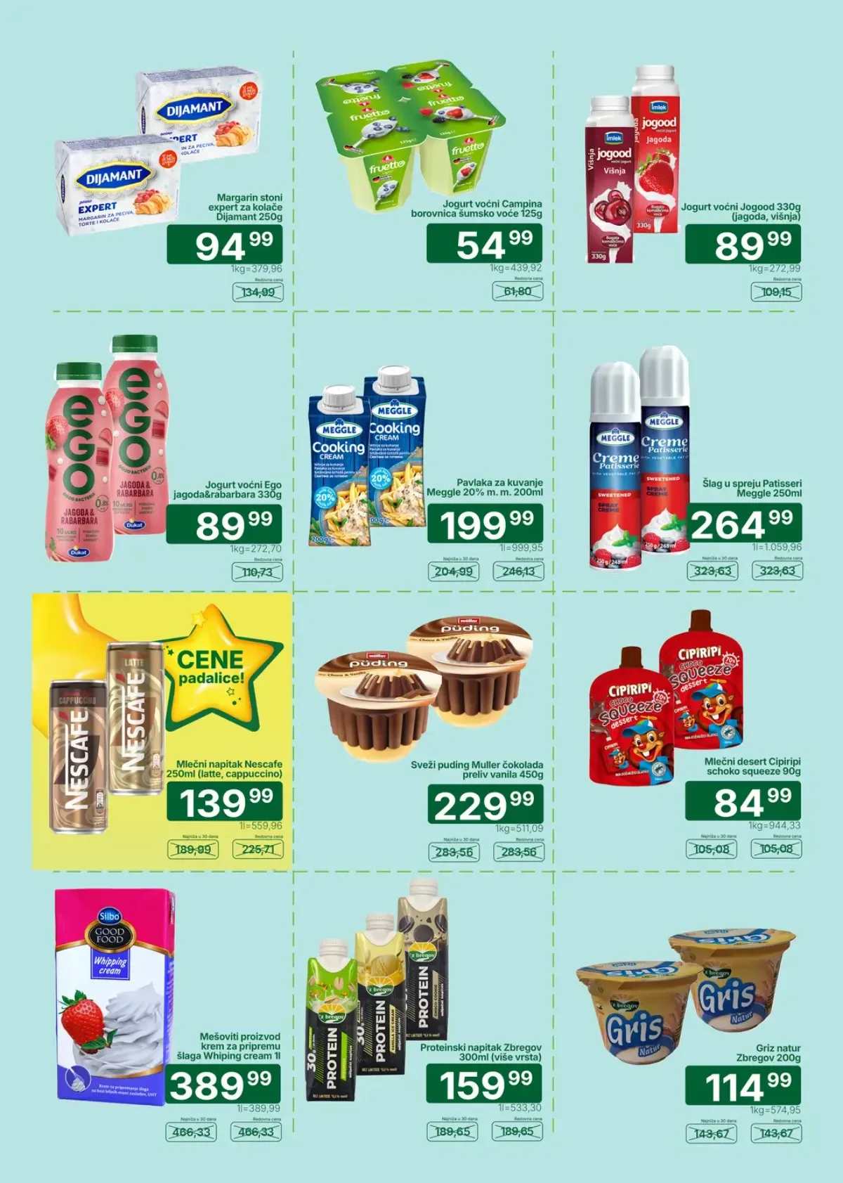 Univerexport katalog – strana 8 sa aktuelnim akcijama i sniženim cenama.