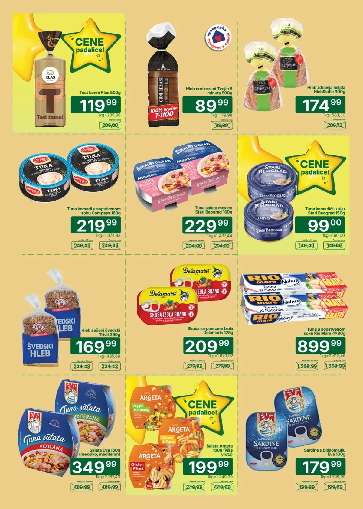 Univerexport katalog – strana 10 sa aktuelnim akcijama i sniženim cenama.