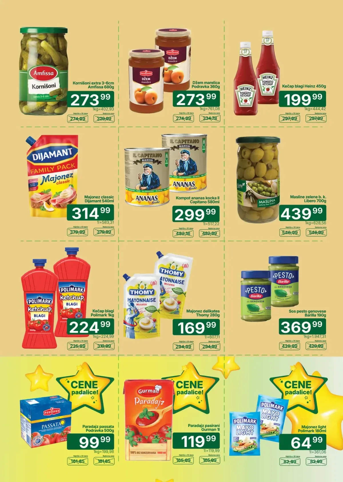 Univerexport katalog – strana 14 sa aktuelnim akcijama i sniženim cenama.