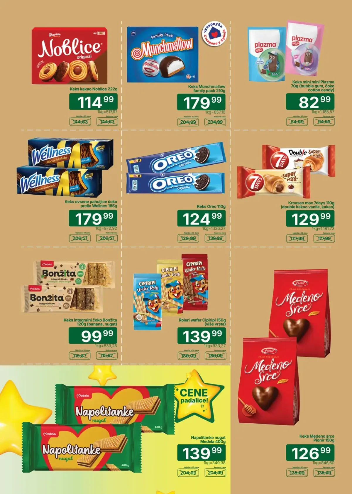 Univerexport katalog – strana 19 sa aktuelnim akcijama i sniženim cenama.