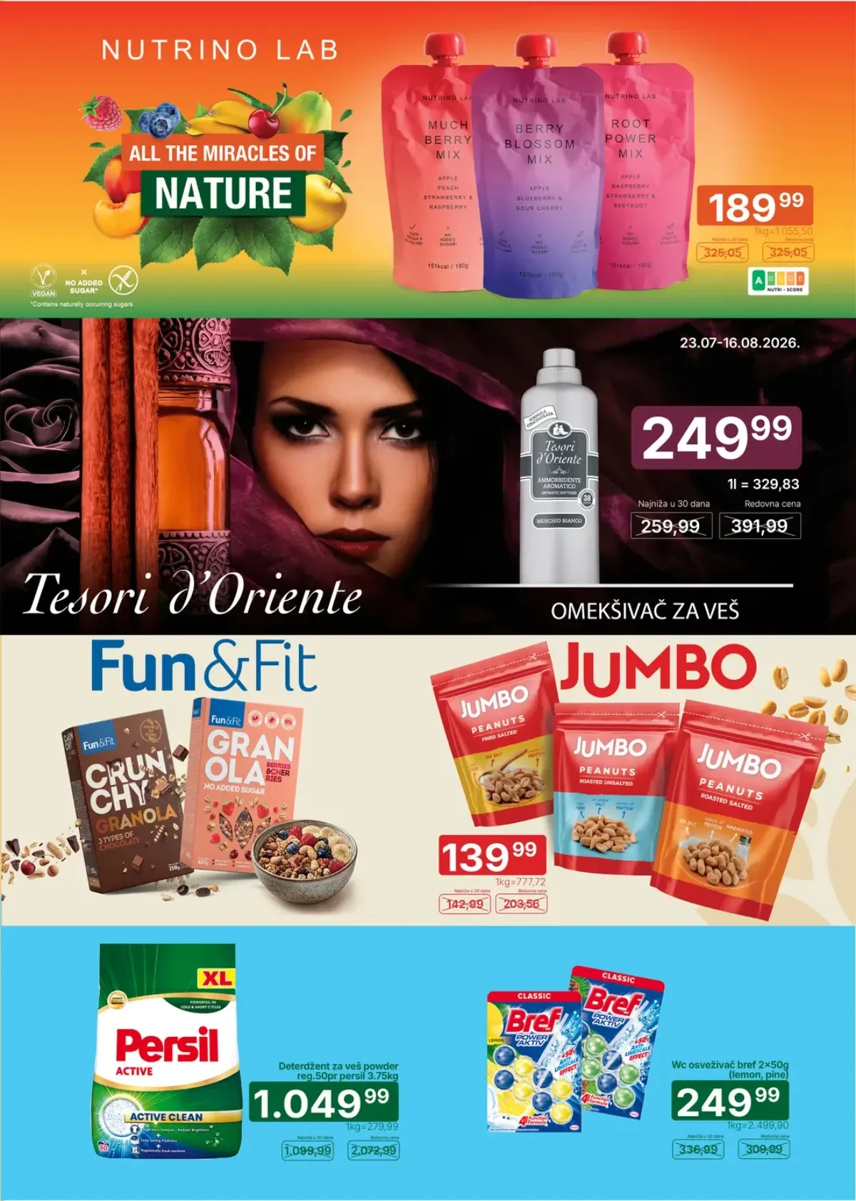 Univerexport katalog – strana 21 sa aktuelnim akcijama i sniženim cenama.