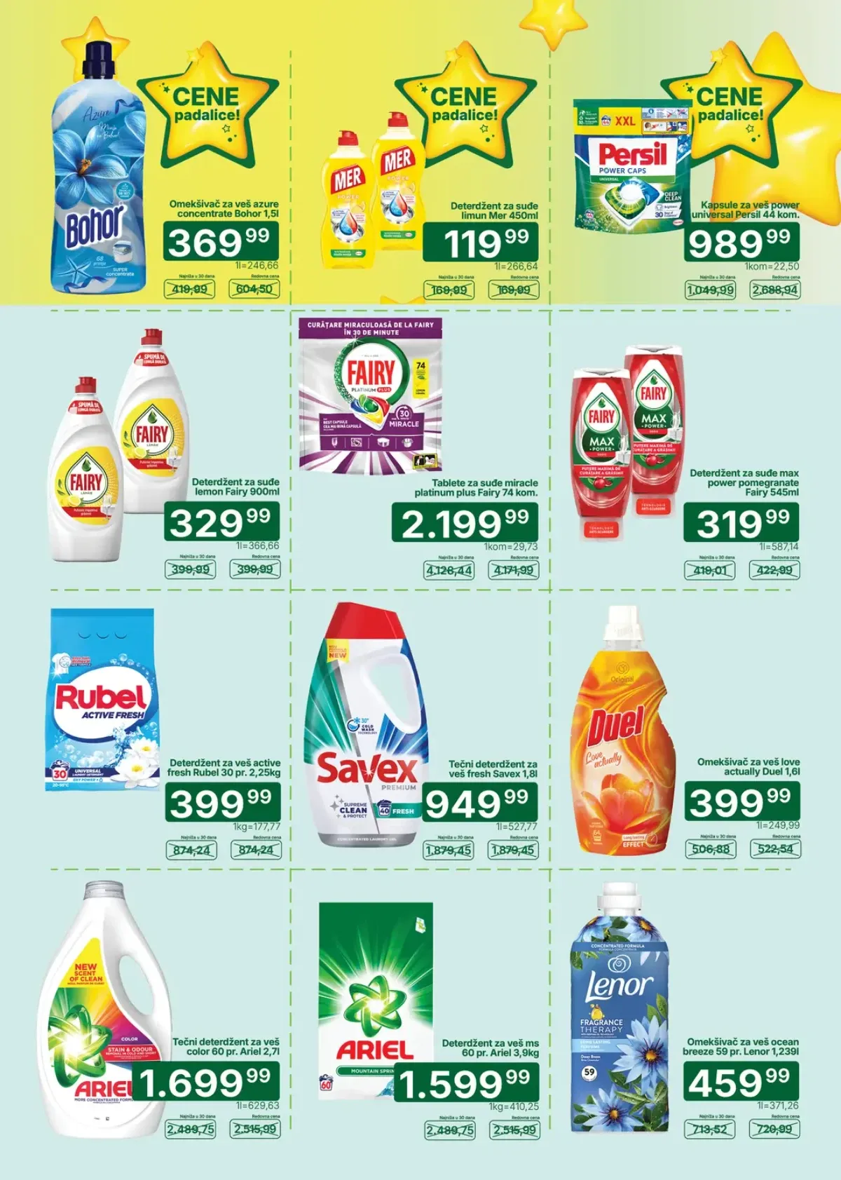 Univerexport katalog – strana 28 sa aktuelnim akcijama i sniženim cenama.