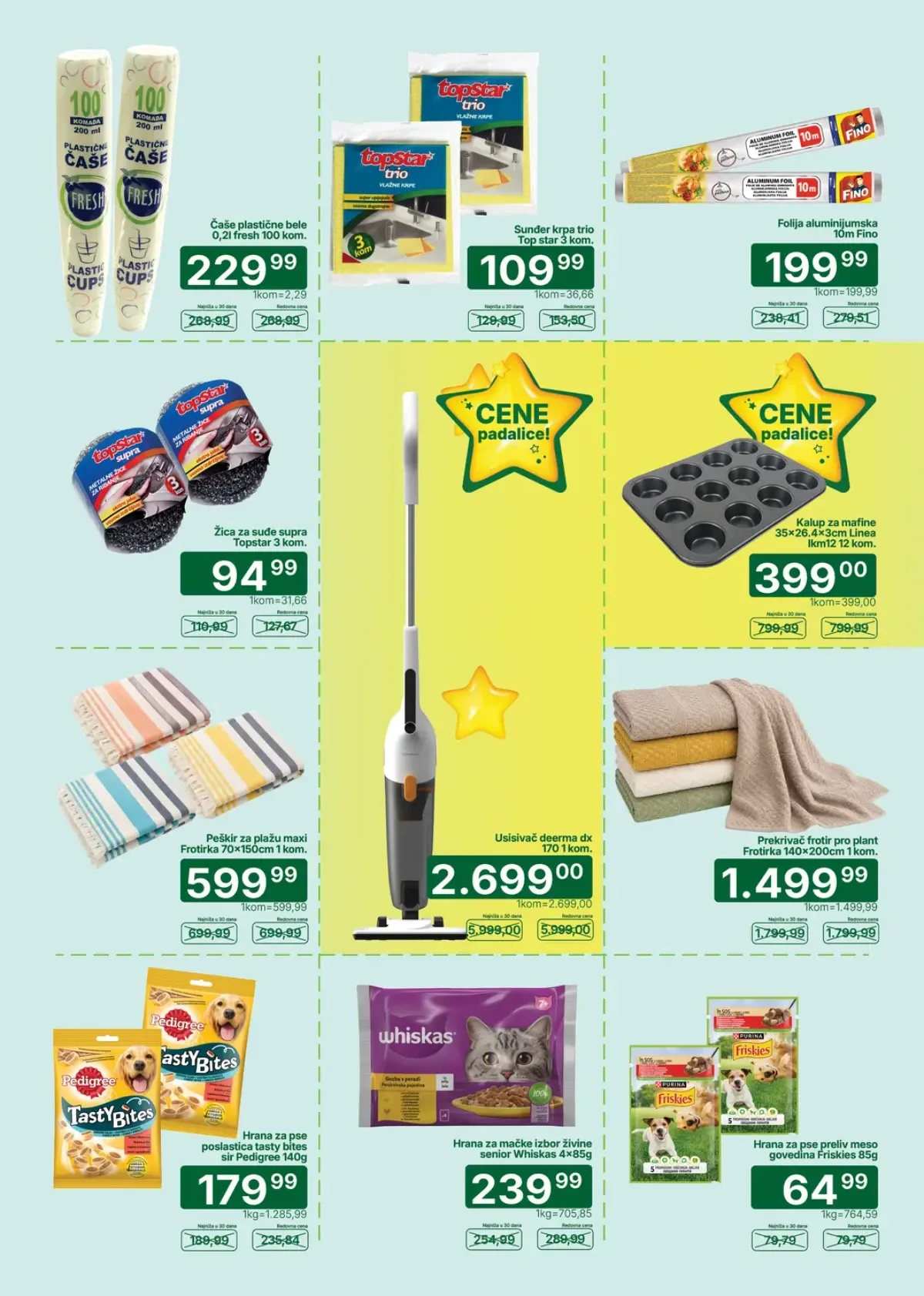 Univerexport katalog – strana 31 sa aktuelnim akcijama i sniženim cenama.