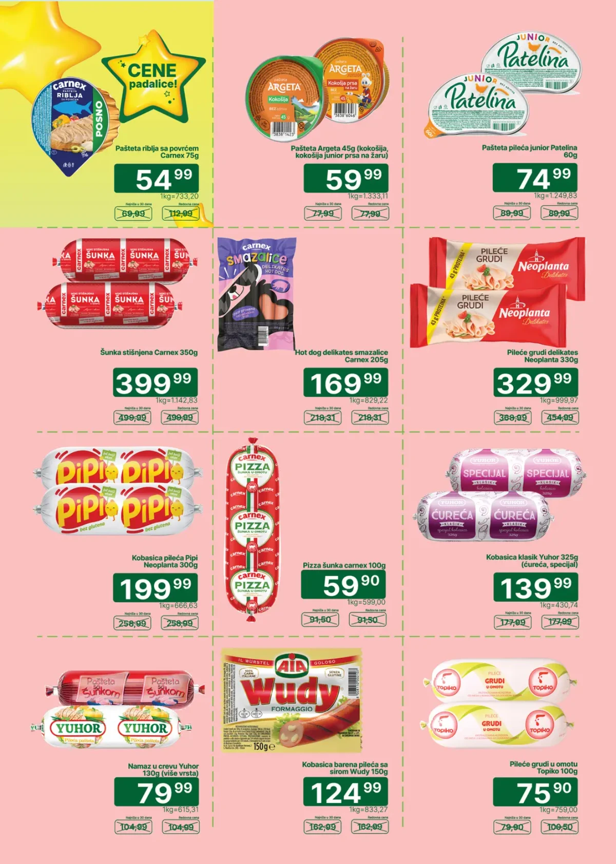 Univerexport akcija na delikates proizvode i namaze