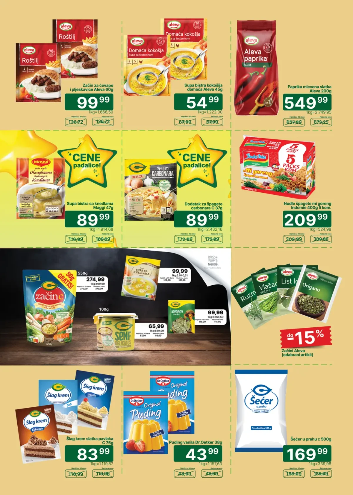 Univerexport katalog strana 12 – pregled aktuelnih sniženja