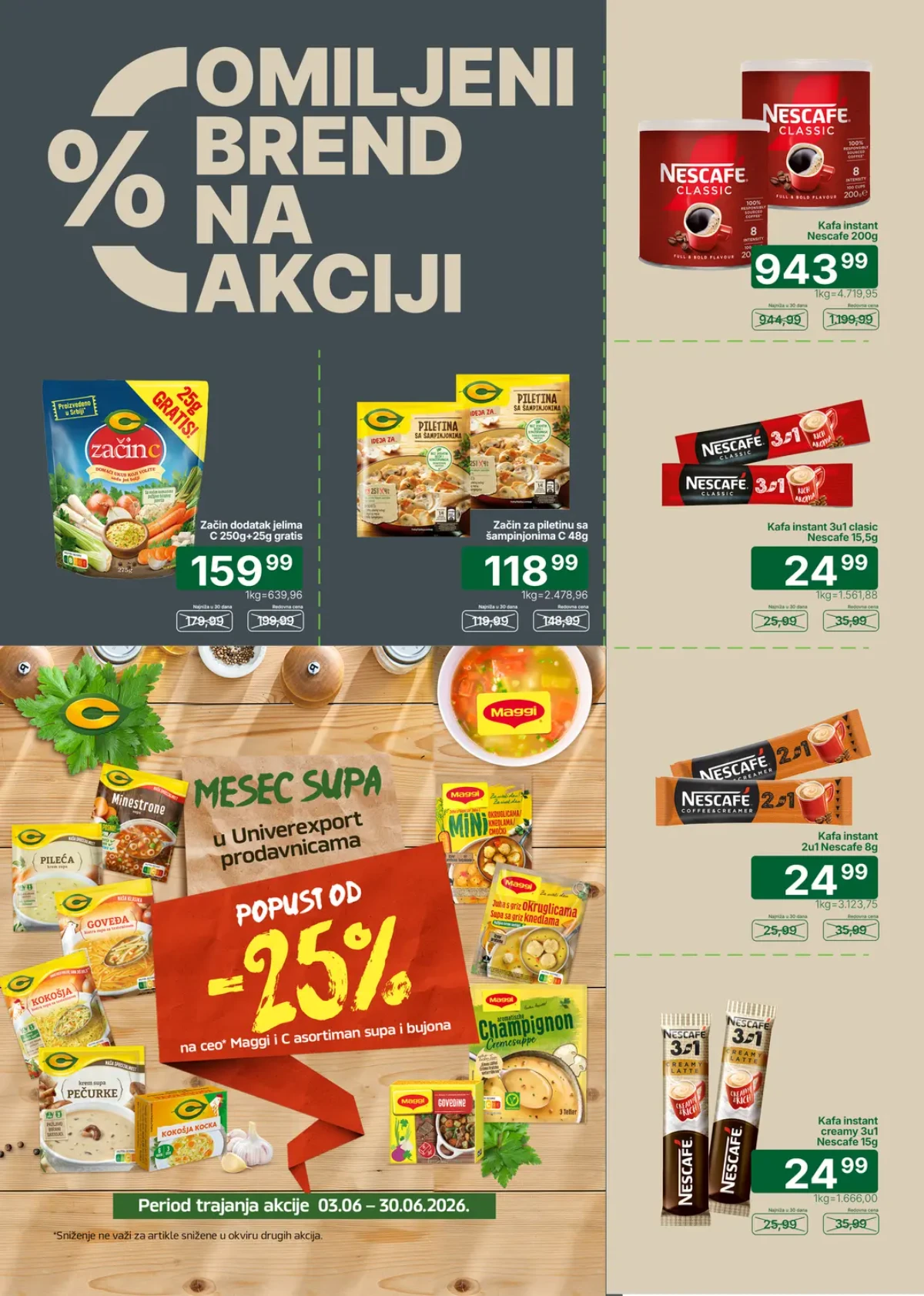 Univerexport katalog do 21.06.2026 – strana 24 aktuelne akcijske ponude