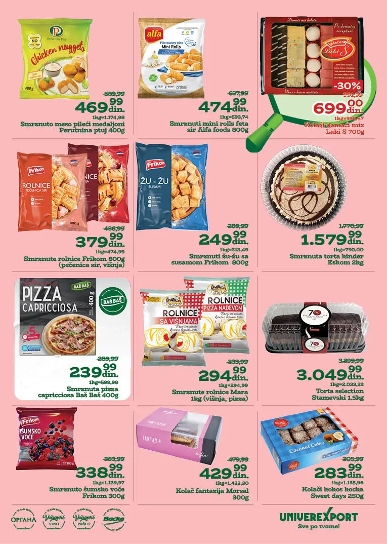Univerexport Snizeno katalog Univerexport akcija i katalog