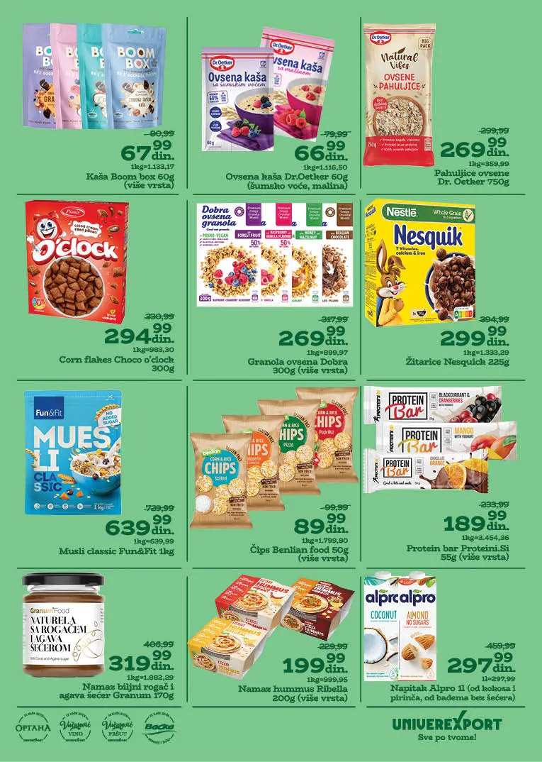 Univerexport Snizeno katalog Univerexport akcija i katalog