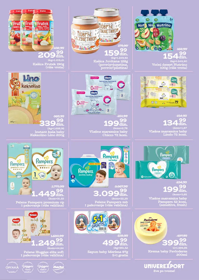 Univerexport Snizeno katalog Univerexport akcija i katalog