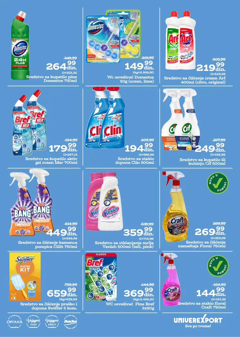 Univerexport Snizeno katalog Univerexport akcija i katalog