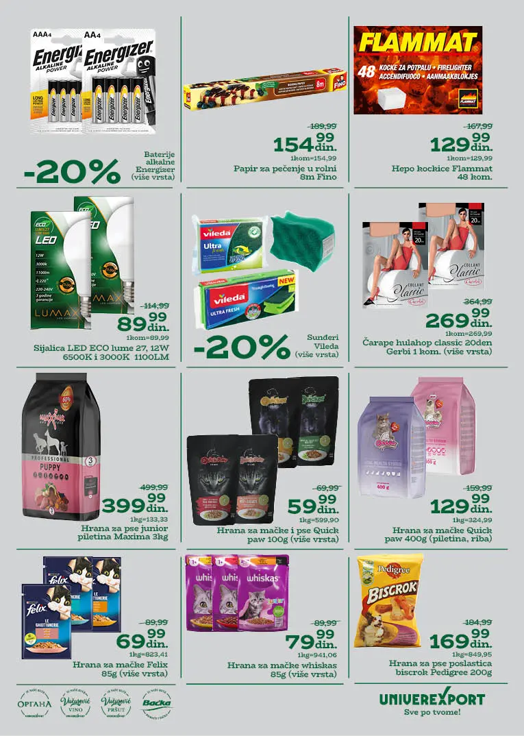 Univerexport Snizeno katalog Univerexport akcija i katalog