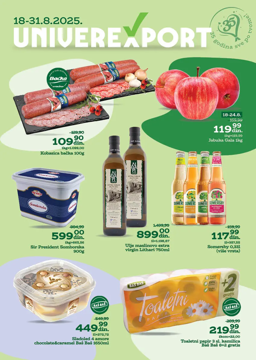 Univerexport akcija – Katalog sniženja