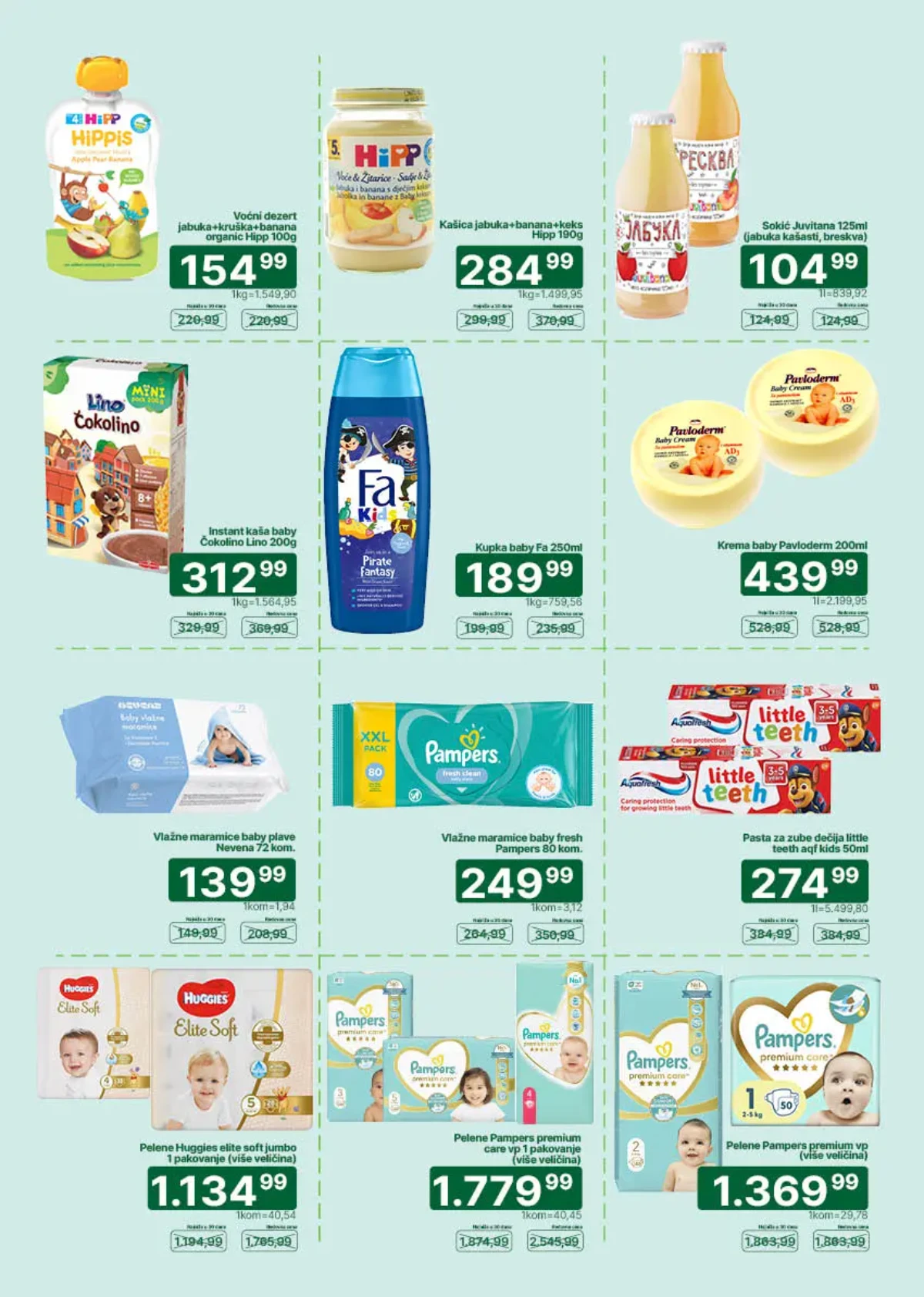 Univerexport katalog strana 25 – pregled akcijskih cena