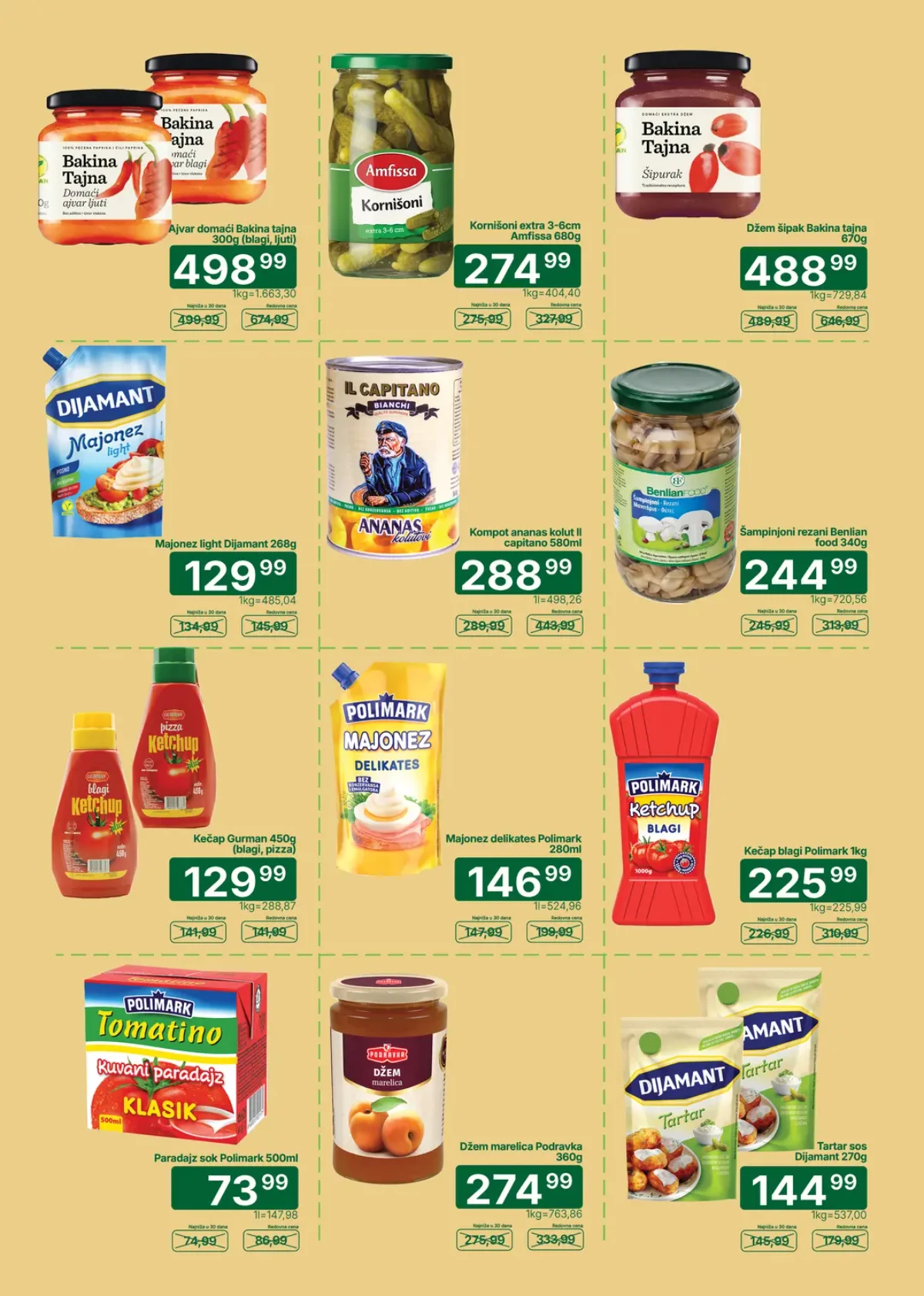 Univerexport katalog strana 14 – proizvodi za svakodnevnu kupovinu