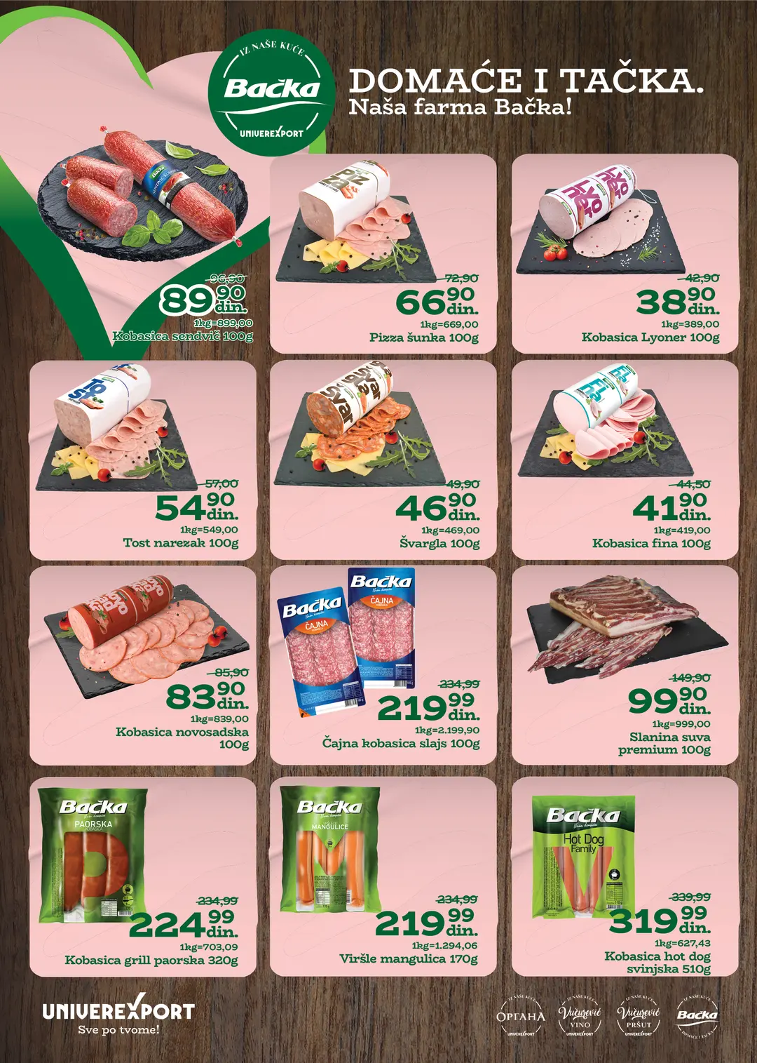 Univerexport akcija i katalog