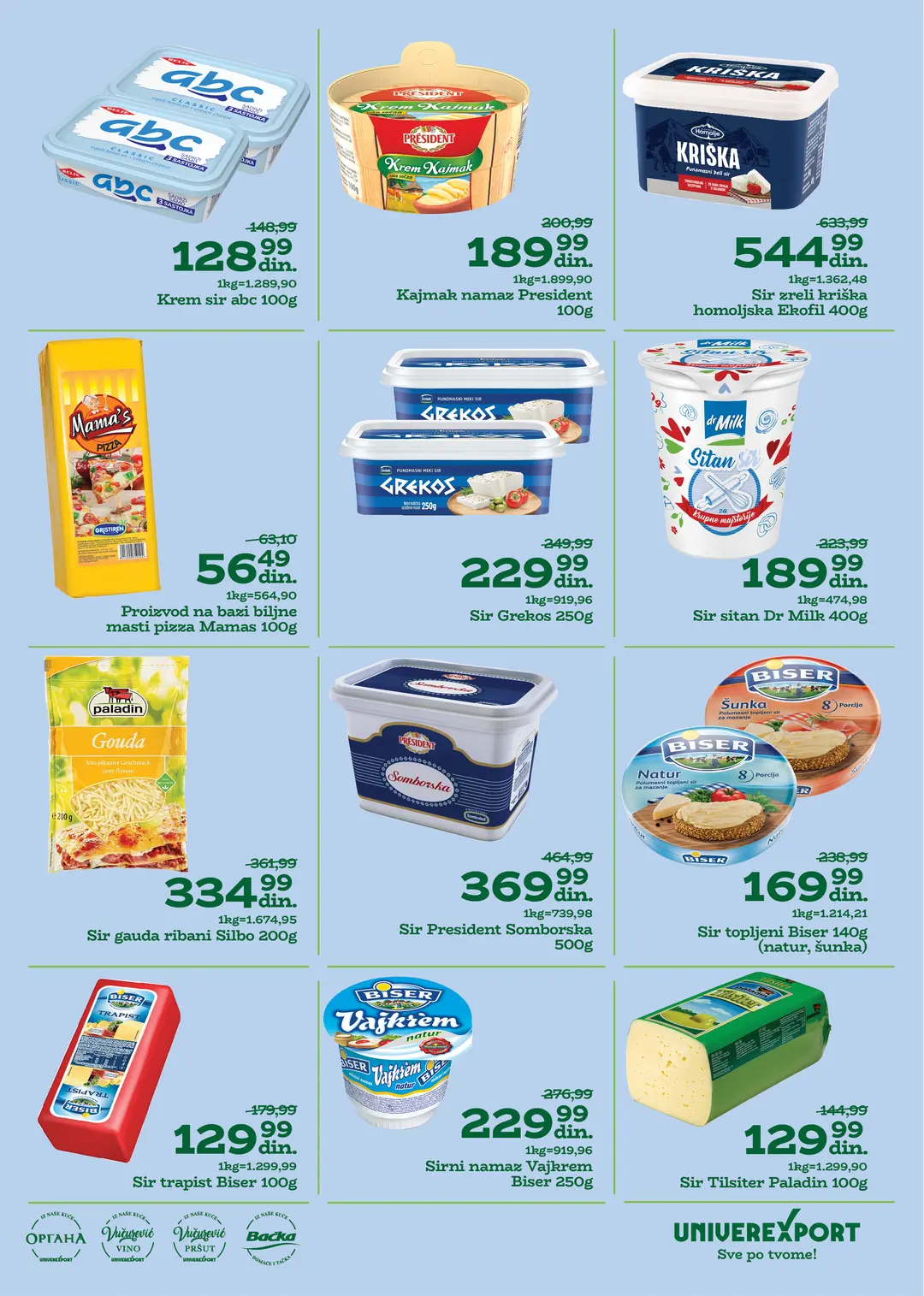 Univerexport akcija i katalog