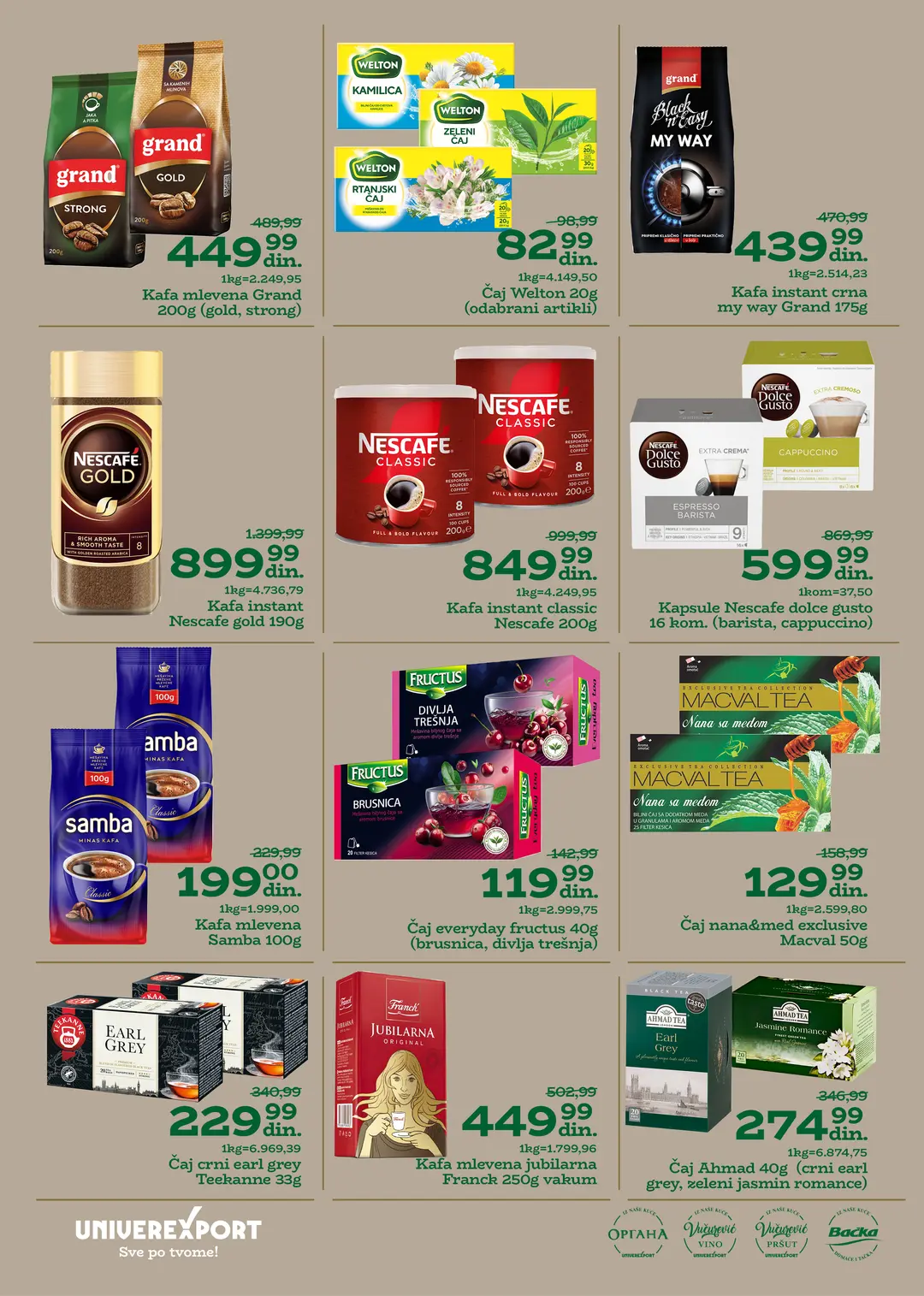 Univerexport akcija i katalog