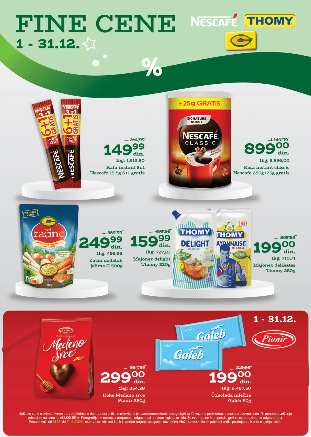 Univerexport akcija i katalog