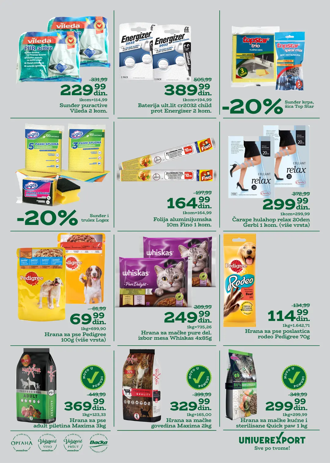 Univerexport akcija i katalog