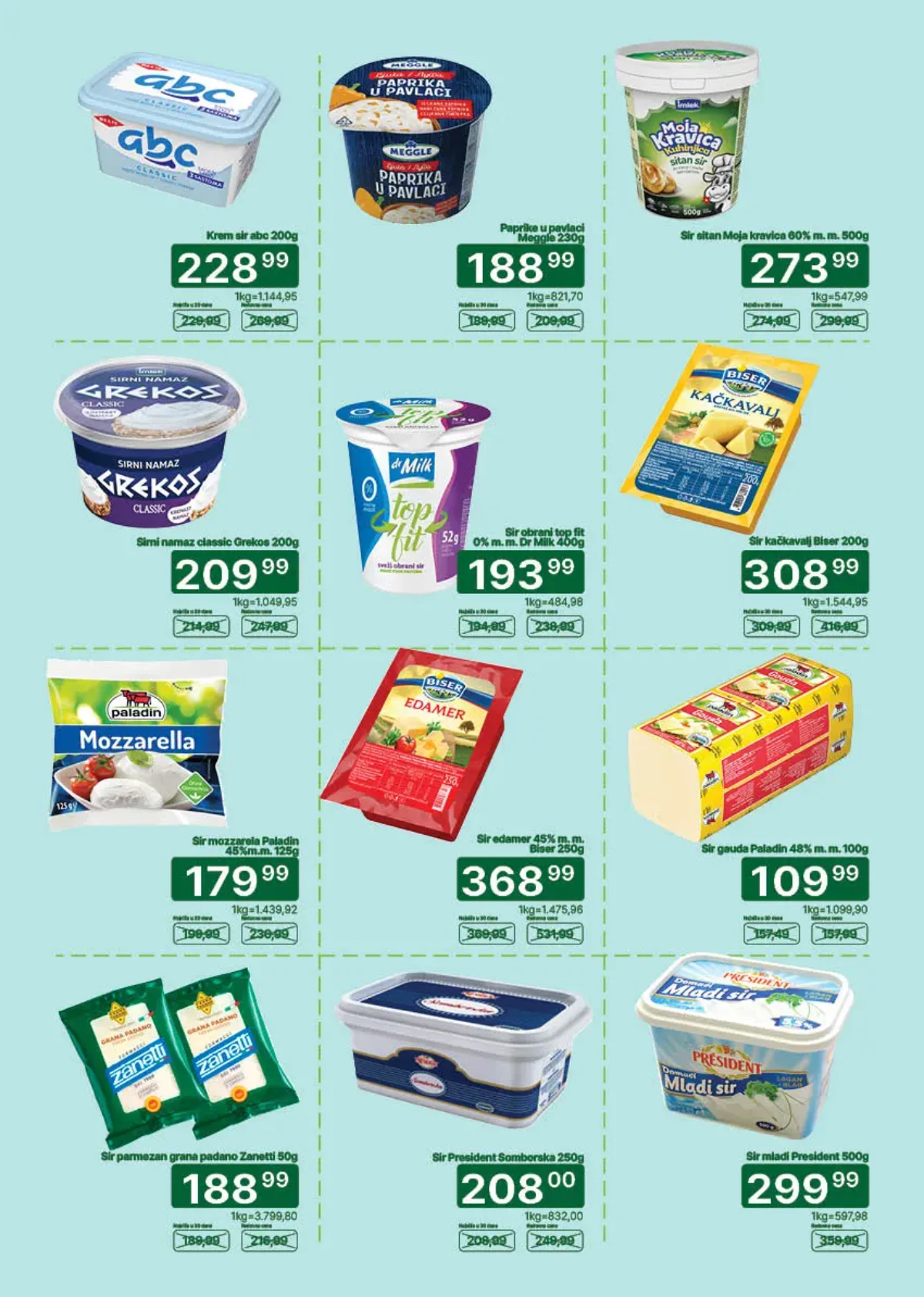 Univerexport katalog do 07.06.2026 – kajmak, trapist, krem sir i gauda po akcijskim cenama