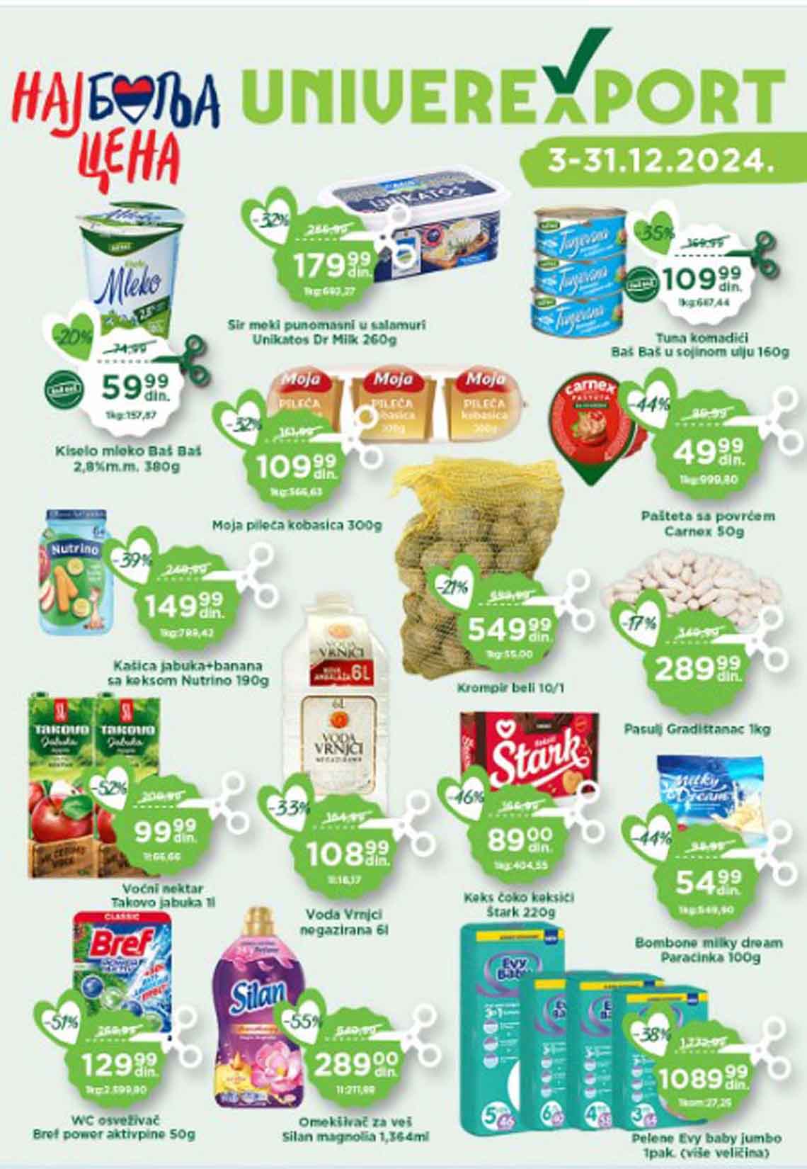 UNIVEREXPORT  SNIZENJE SNIZENJA  KATALOG AKCIJA