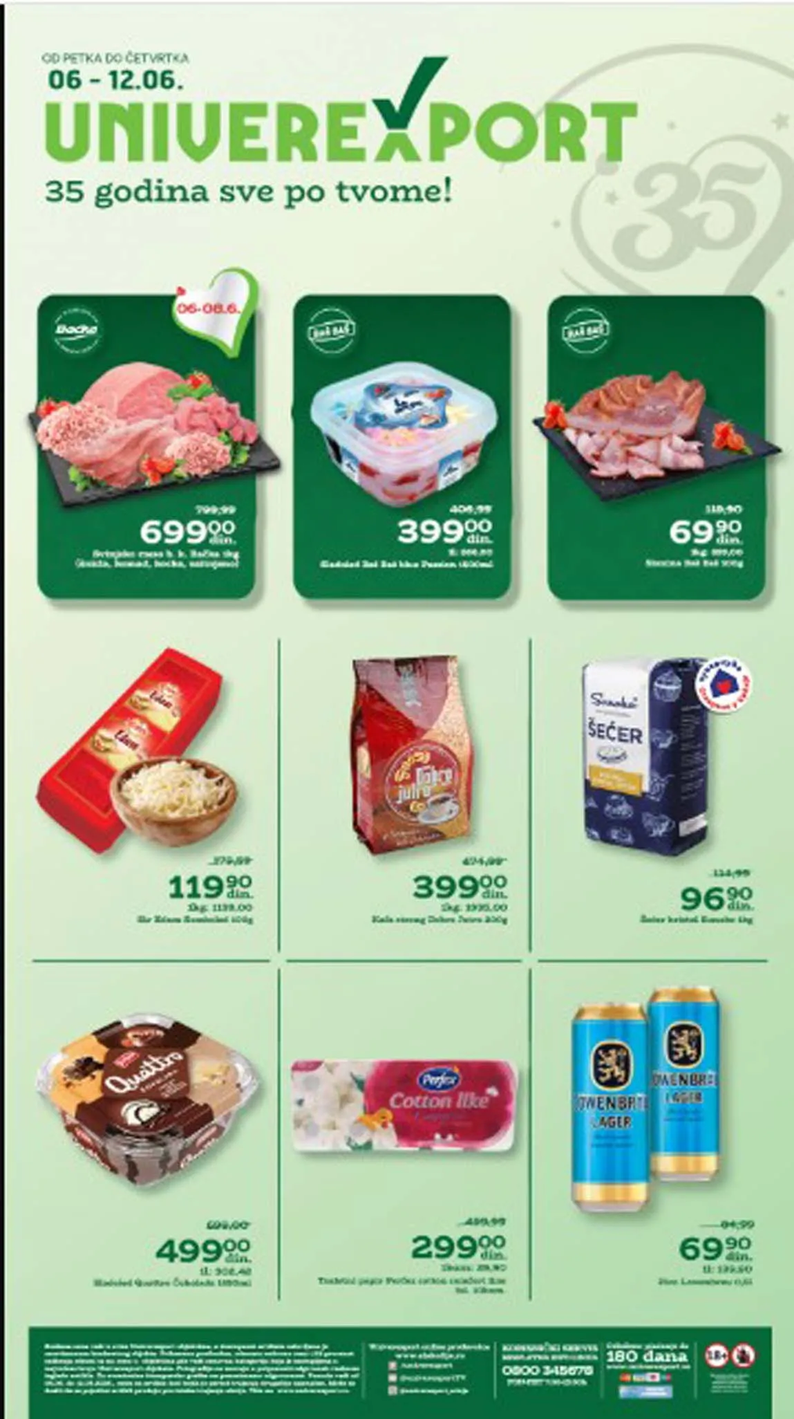 katalog Univerexport snizenja nedeljna