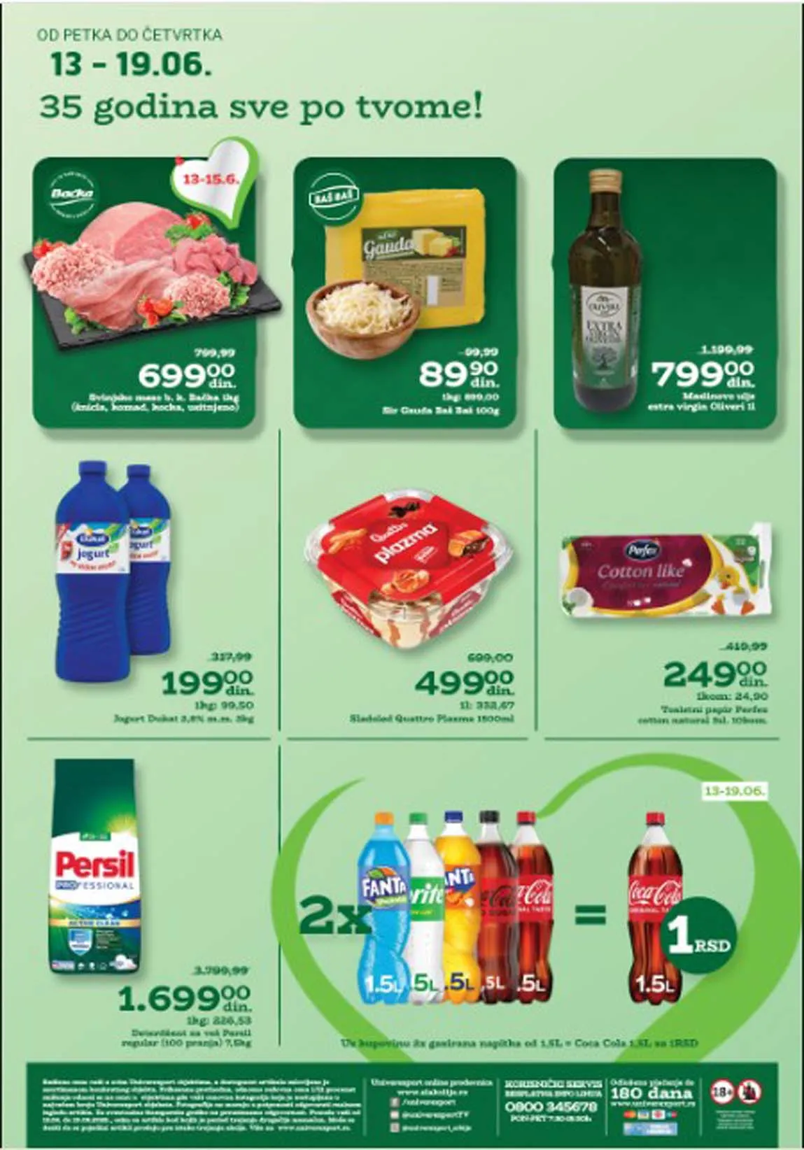 katalog Univerexport snizenja nedeljna