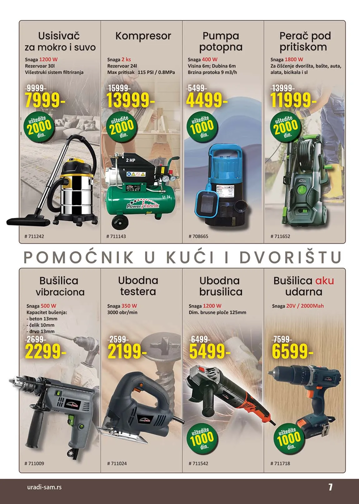 URADI SAM SRBIJA  KATALOG AKCIJA