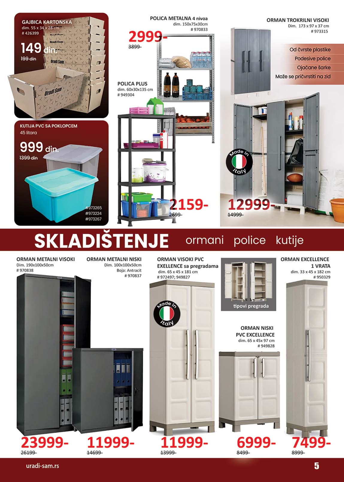 URADI SAM SRBIJA  KATALOG AKCIJA